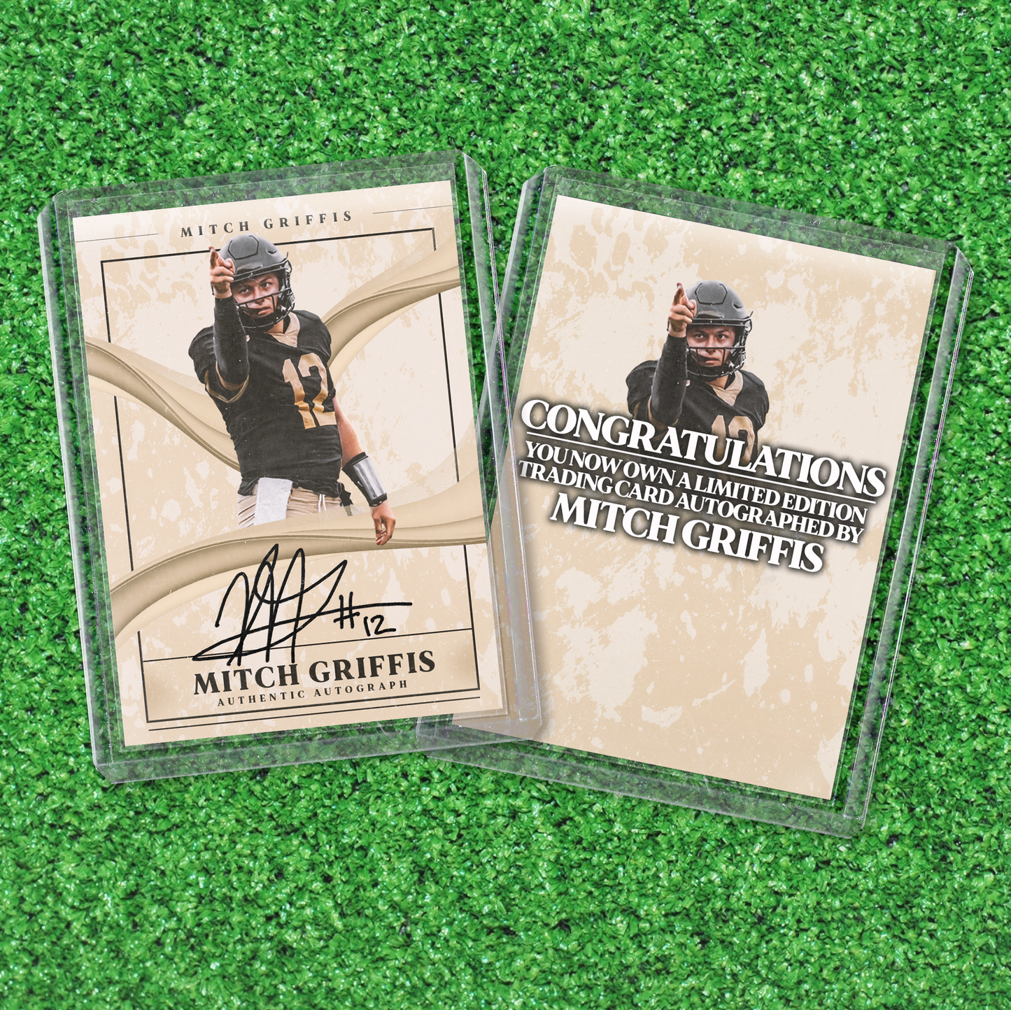 Mitch Griffis Autographed Card - LIMITED TIME RUN