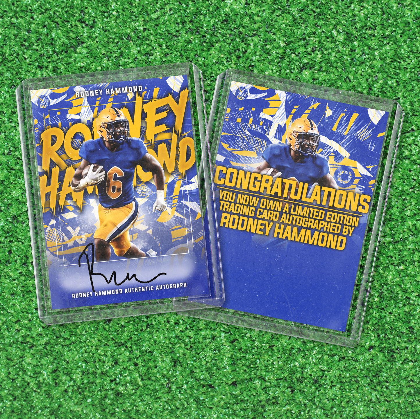 Rodney Hammond - Autographed Card - LIMITED TIME RUN